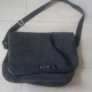 Kate Spade black Nylon woman messenger bag